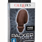 Packer Gear Silicone Packing Penis - Black - 4in