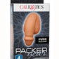 Packer Gear Silicone Packing Penis - Caramel/Tan - 4in