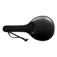 Padded Leather Ping Pong Paddle - Black