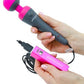 Palmpower Plug and Play Rechargeable Silicone Wand Massager
