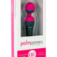 Palmpower Rechargeable Silicone Personal Wand Massager - Fuschia - Pink