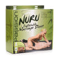 Passion Nuru Inflatable Massage Sheet and Gel Kit - Black