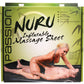 Passion Nuru Inflatable Vinyl Massage Sheet - Black