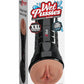 Pdx Extreme Wet Pussies Super Luscious Lips XXL Self Lubricating Stroker - Caramel