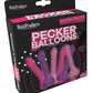 Pecker Balloons - Assorted Colors - 6 Pack