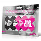 Peekaboo Bad Girl Pasties - Black/Pink