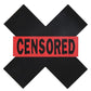 Peekaboo Censored Hearts and X Pasties