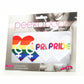 Peekaboo Pride Hearts Pasties - Multicolor/Rainbow