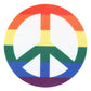 Peekaboo Pride Peace Signs Pasties