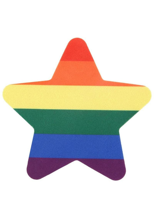 Peekaboo Pride Rainbow Glitter Stars Pasties