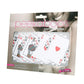 Peekaboo Queens and Aces Pasties - White