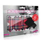 Peekaboo Schoolgirl X Pasties - Black/Red