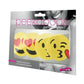 Peekaboos Emoji Hearts Pasties - Red/Yellow