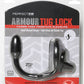 Perfect Fit Armour Tug Lock Prostate Plug - Black - Small