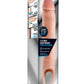 Performance Cock Sheath 1.5in Penis Extender - Flesh/Vanilla