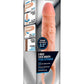 Performance Cock Sheath Penis Extender - Flesh/Vanilla - 9in