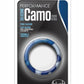Performance Silicone Camo Cock Ring - Blue Camouflage - Blue