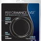Performance Vs1 Pure Premium Silicone Cock Rings - Black - Medium - 3 Pack
