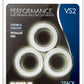 Performance Vs2 Pure Premium Silicone Cock Rings - Glow In The Dark/White - Small