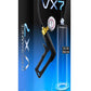 Performance Vx7 Vacuum Penis Pump with Brass Trigger and Pressure Gauge - Clear - 9.5in