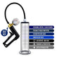 Performance Vx7 Vacuum Penis Pump with Brass Trigger and Pressure Gauge