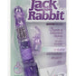 Petite Jack Rabbit Vibrator Waterproof - Purple - 4.75in