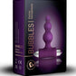 Petite Sensations Bubbles Silicone Vibrating Butt Plug - Purple