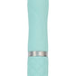 Pillow Talk Flirty Rechargeable Silicone Bullet - Teal
