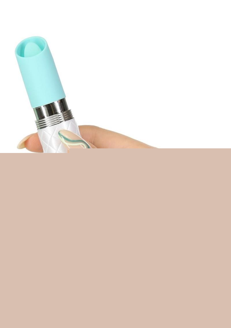 Pillow Talk Lusty Luxurious Rechargeable Silicone Flickering Massager