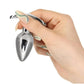 Pillow Talk Sneaky Luxurious Stainless Steel Anal Plug