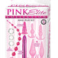Pink Elite Collection Vibrating Anal Play Kit