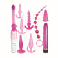 Pink Elite Collection Vibrating Supreme Anal Play Kit