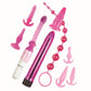 Pink Elite Collection Vibrating Supreme Anal Play Kit