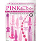Pink Elite Collection Vibrating Supreme Anal Play Kit