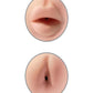 Pipedream Extreme Toyz Tight Grip Mouth and Ass Masturbator - Mouth and Butt