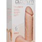Platinum Premium Silicone The Tru Ride Dildo - Vanilla - 6in