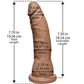 Platinum Premium Silicone The Tru Ride Slim Dildo