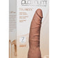 Platinum Premium Silicone The Tru Ride Slim Dildo - Caramel - 7in