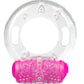 Play with Me Arouser Vibrating Cock Ring - Pink