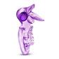 Play with Me Lick It Vibrating Double Strap Cock Ring