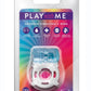 Play with Me One Night Stand Vibrating Cock Ring - Blue