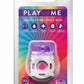 Play with Me One Night Stand Vibrating Cock Ring - Purple