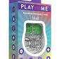 Play with Me Pleaser Rechargeable Cock Ring - Green/Neon Green