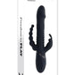 Playboy Big Bunny Energy Rechargeable Silicone Rabbit Vibrator - Black