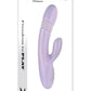 Playboy Bumping Bunny Rechargeable Silicone Rabbit Vibrator - Pink
