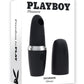 Playboy Excursion Rechargeable Silicone Clitoral Vibrator - Black