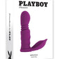 Playboy Match Play Rechargeable Silicone Dual Vibrator - Purple