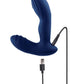 Playboy Pleasure Pleaser Rechargeable Silicone Vibrating Warming Prostate Massager with Remote Control