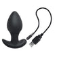 Playboy Plug and Play Rechargeable Silicone Vibrating Anal Plug with Remote Control
