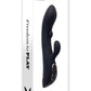 Playboy That's The Spot Rechargeable Silicone Dual Stimulating Vibrator - Black